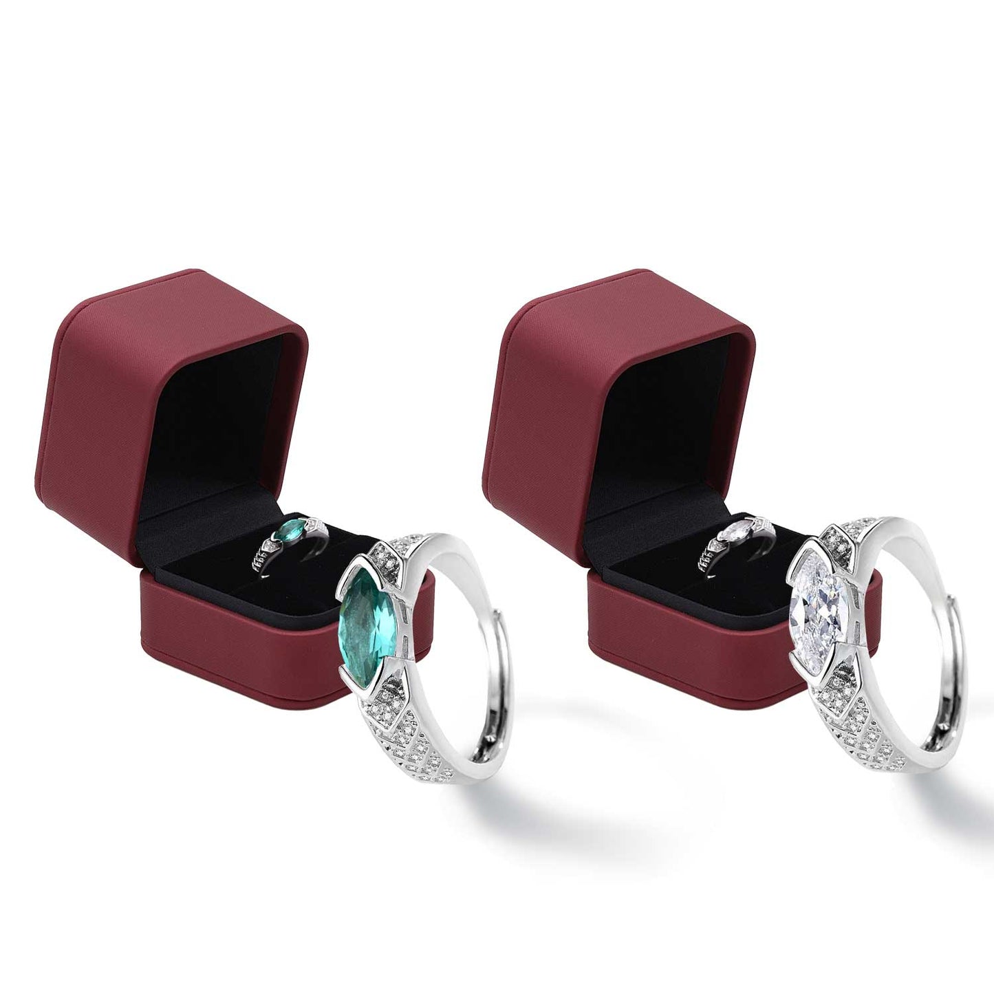 (🎅Christmas 🎄Limited Time Discount 80% Last Day 🎁)🔥CZTICLE Magnetology Moissanite Diamond Ring💖