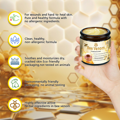 🍀🗽𝑇𝑢𝑟𝑜𝑛𝑢™ Bee Venom Skin Treatment Cream（𝐴𝐴𝐷 𝑅𝑒𝑐𝑜𝑚𝑚𝑒𝑛𝑑𝑒𝑑）🗽