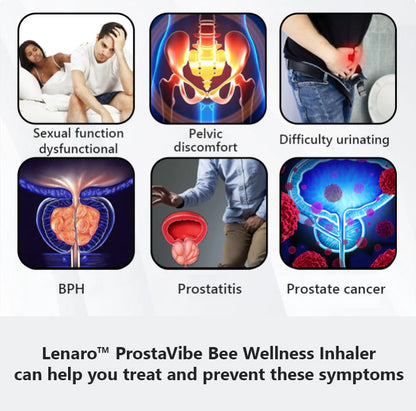 Precision prostate care✅Lenaro™ ProstaVibe Bee Wellness Inhaler