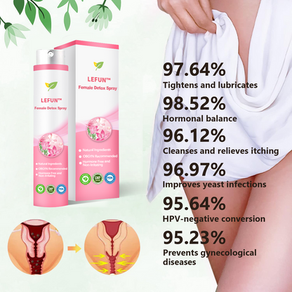 LEFUN™ Steam Detox Spray for women (For hormone balance, gynaecological diseases and obesity)- Estrogen Free🔥