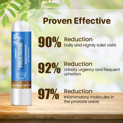 Precision prostate care✅Lenaro™ ProstaVibe Bee Wellness Inhaler