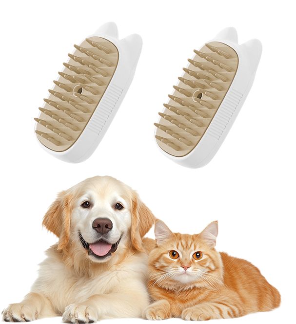 👑Last Day Promotion 49% OFF👑Spray defur comb with No-Rinse shampoo for Pet Bathing