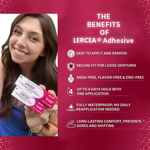 ⭐[Official Brand Store]⭐LERCEA® Thermoplastic Denture Adhesive (✨BUY 3 GET 2 FREE🎁)