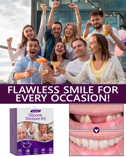 Official website: Bikenda™ Silicone Denture Kit 🏅Recommended by the Irish Dental Association🎁
