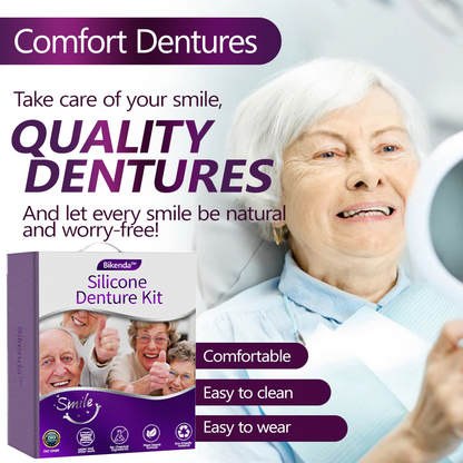 Official website: Bikenda™ Silicone Denture Kit 🏅Recommended by the Irish Dental Association🎁